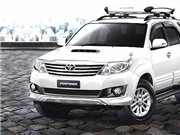 Bóng đá anh, ngoại hạng anh, lịch thi đấu euro 2012, Hình ảnh đầu tiên về Toyota Fortuner phiên bản mới